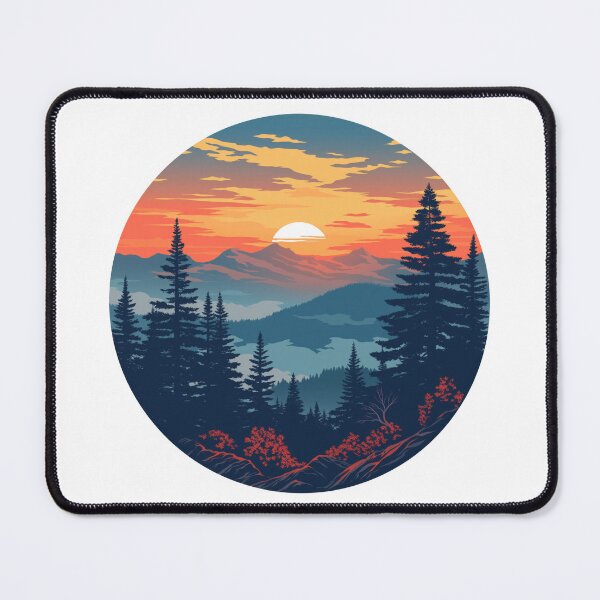 Item preview, Mountian Sunset designed and sold by xiao xuans.
