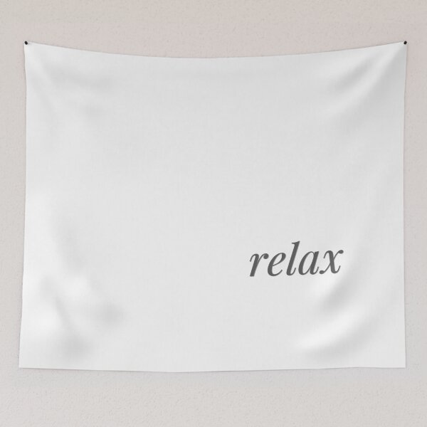 Item preview, RELAX | Elegant Minimalist Word Design by XEM Studio designed and sold by XEM studio.