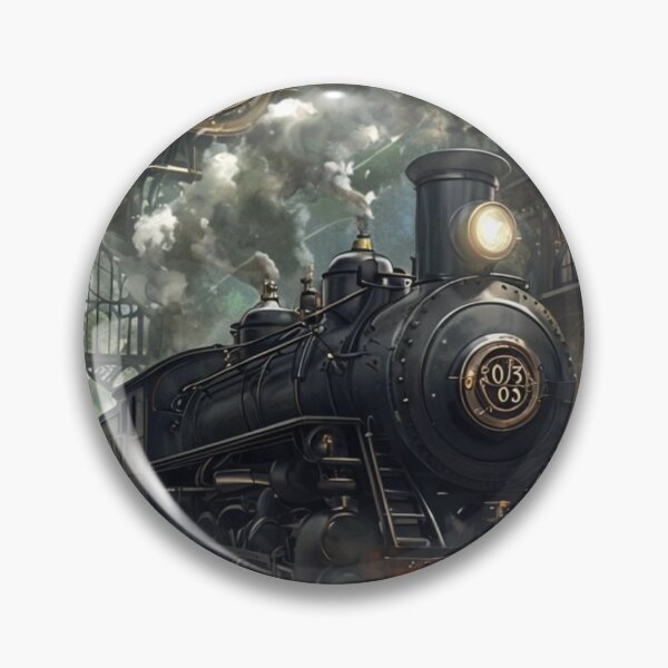 Item preview, Steampunk Indoor Train Station designed and sold by PixelStoneDesign .