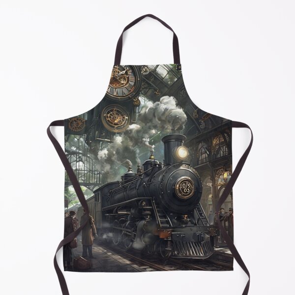 Item preview, Steampunk Indoor Train Station designed and sold by PixelStoneDesign .
