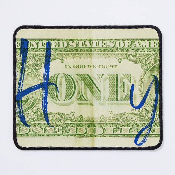 Item preview, Honey Money. One Dollar Lined With Marker designed and sold by AwesomeDistrict.