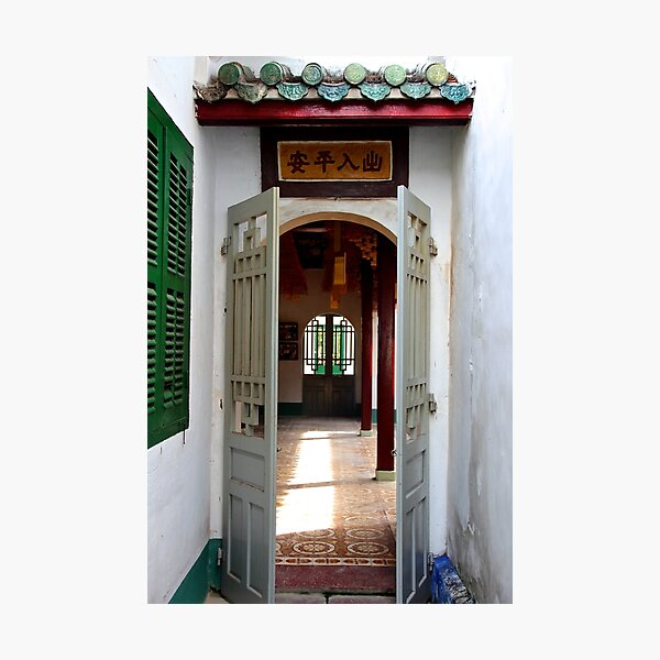 Item preview, Through the Temple Doors - Hoi An, Vietnam. designed and sold by Tiffany Lenoir.