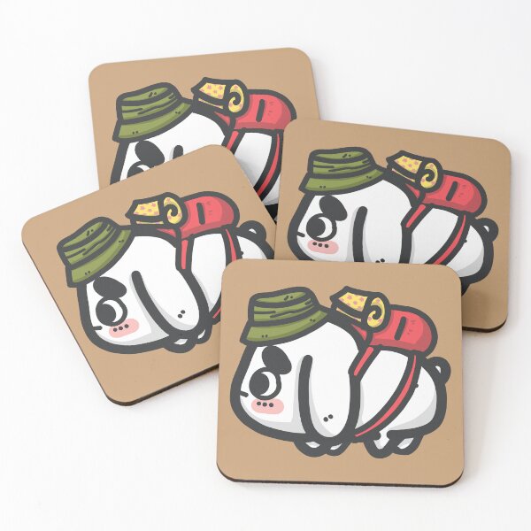 Item preview, hiking rabbit designed and sold by EhnamoNamoPin.