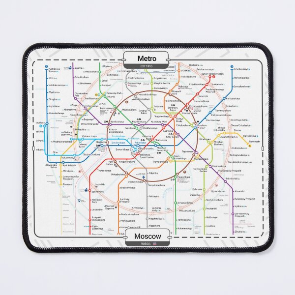 Item preview, Subway - Moscow designed and sold by aleibanez.