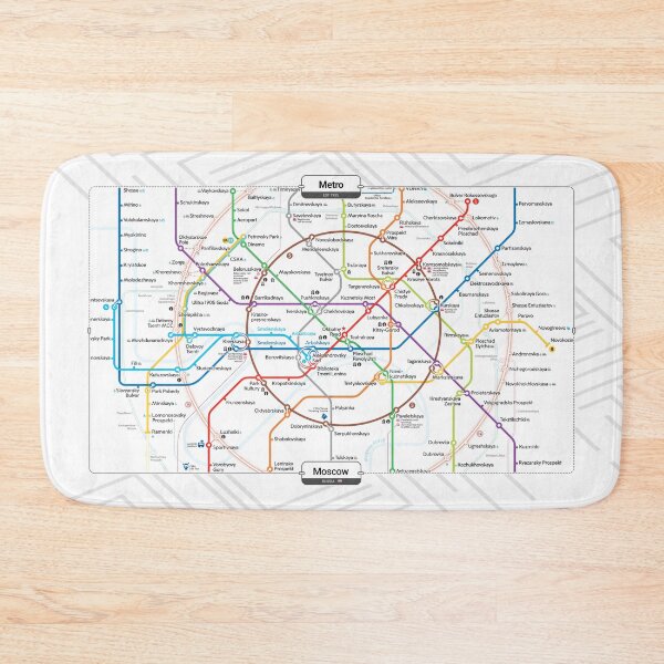 Item preview, Subway - Moscow designed and sold by aleibanez.