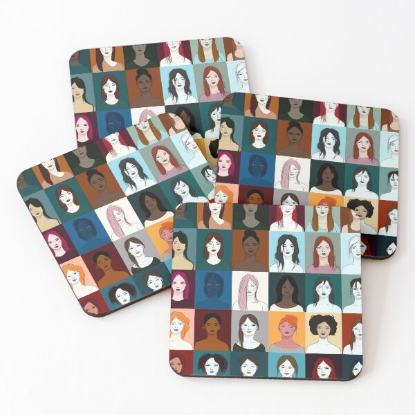 Item preview, Sisterhood No 2. Portraits of women. designed and sold by Shoot-The-Moon.