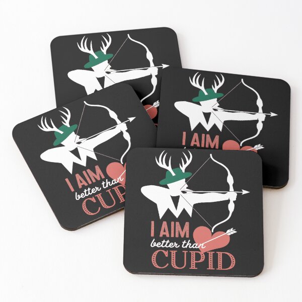 Item preview, “I Aim Better Than Cupid” – Fun and Romantic Archer Design designed and sold by VisualArtsOasis.