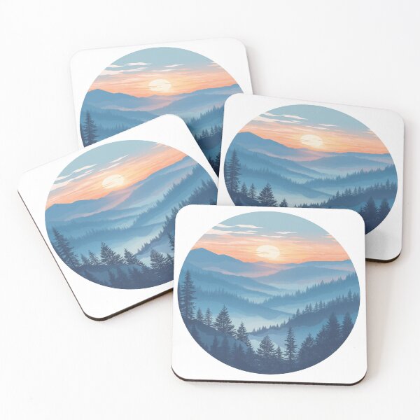 Item preview, Mountian Sunset designed and sold by xiao xuans.