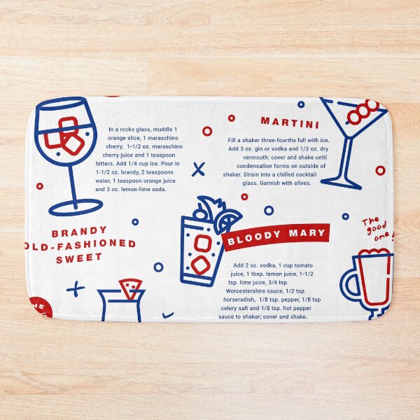 Item preview, Know Your Cocktails designed and sold by AwesomeDistrict.