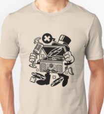 Turntable Cartoon Character Unisex T-Shirt