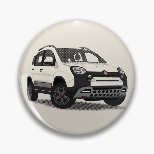 Item preview, White Panda 4x4 Cross Pop Art designed and sold by Colby Martin Art.