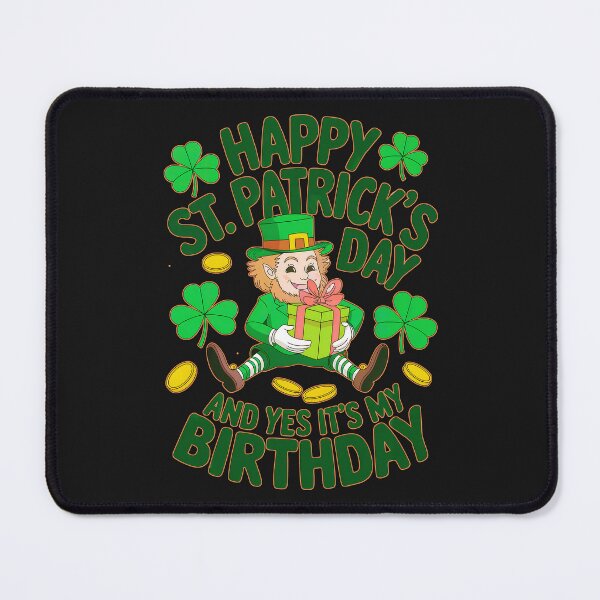 Item preview,  Happy St. Patrick's Day  And Yes It's My Birthday: A Festive Leprechaun      designed and sold by elynne9.