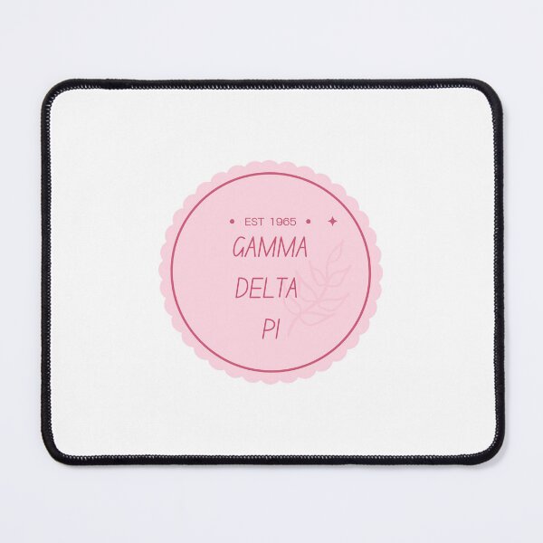 Item preview, Pink circle Gamma Delta Pi  designed and sold by GDPi-Ithaca.