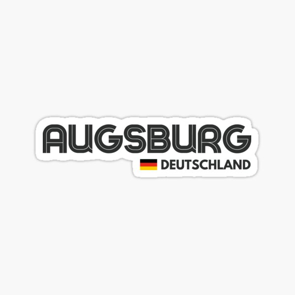 Artikel-Vorschau von Augsburg - Deutschland, designt und verkauft von Sketch-Shack.