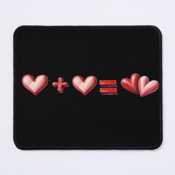 Item preview, My Heart Valentine Happy Valentine's Day Love Math Teacher designed and sold by Design_Your_Day.