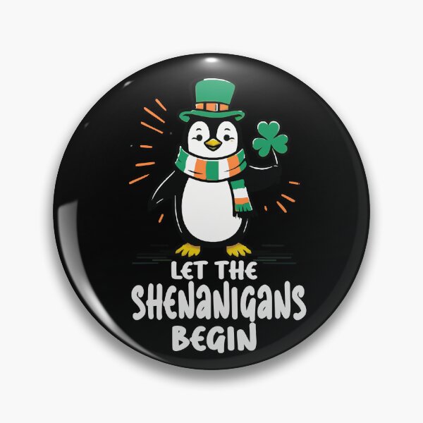 Item preview, Cute Penguin Shamrocks Saint Patrick's Day designed and sold by Colorfulman.