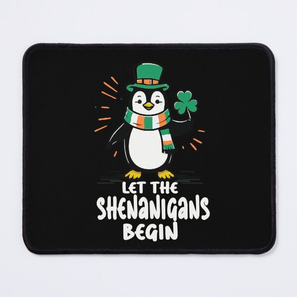 Item preview, Cute Penguin Shamrocks Saint Patrick's Day designed and sold by Colorfulman.