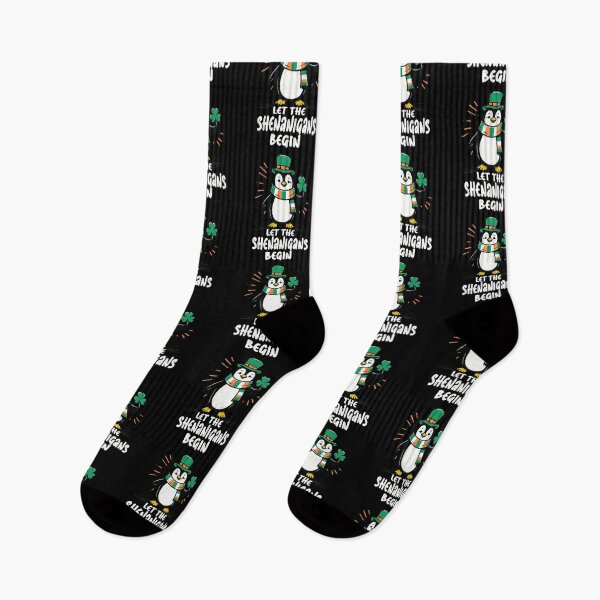 Item preview, Cute Penguin Shamrocks Saint Patrick's Day designed and sold by Colorfulman.