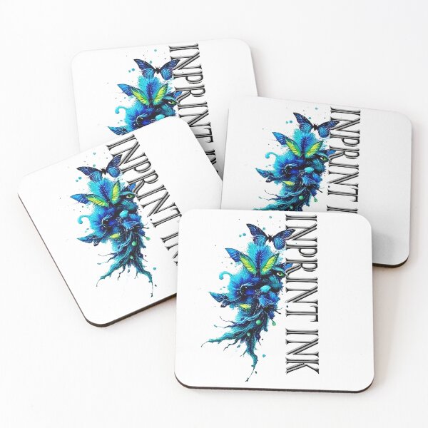 Artikelvorschau, Tintenblaue Schmetterlinge entworfen und verkauft von inprintink.