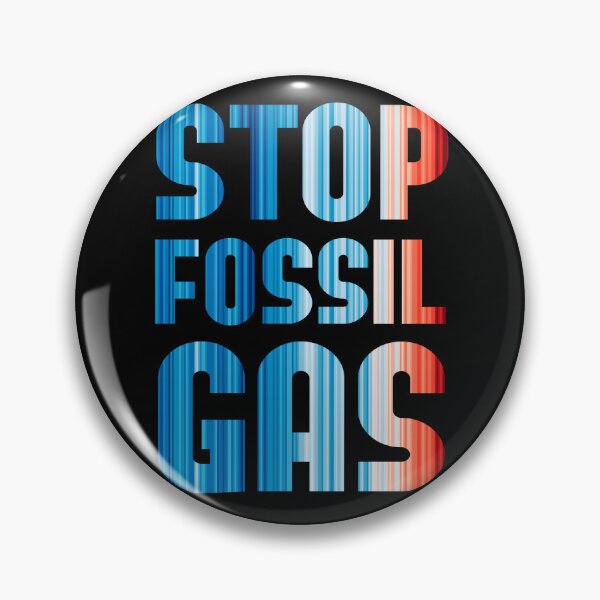 Item preview, Climate Change Stripes - Stop Fossil Gas designed and sold by Frank J. Art.