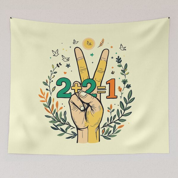 Item preview, 2+2=1 Kurdish unity designed and sold by Kurdish T-shirt.