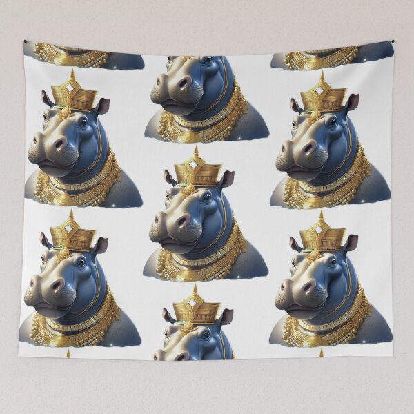 Item preview, Egyptian hippo god 2 designed and sold by PhilDreams.