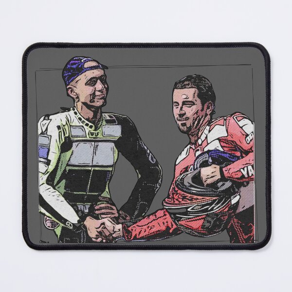Item preview, Valentino Rossi & Max Biaggi | The Handshake designed and sold by TeeFuel.