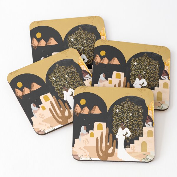 Item preview, Mystical Desert Night designed and sold by Little Joys Art.