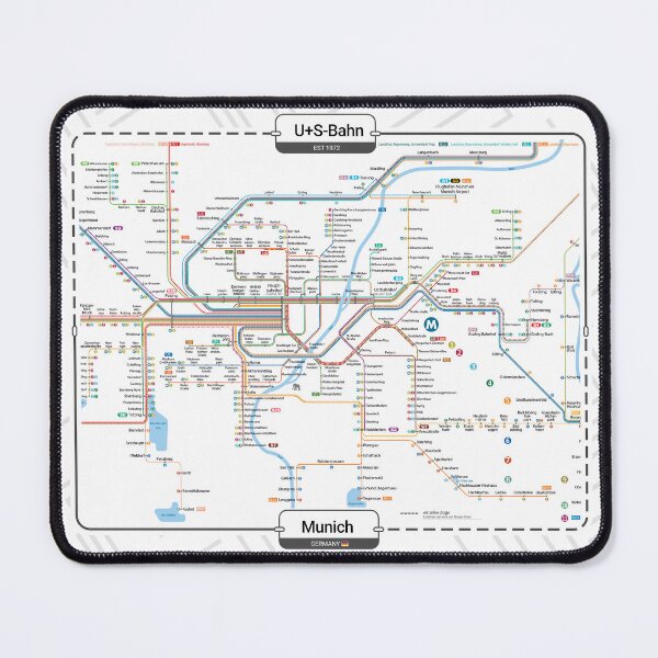 Item preview, Subway - Munich designed and sold by aleibanez.
