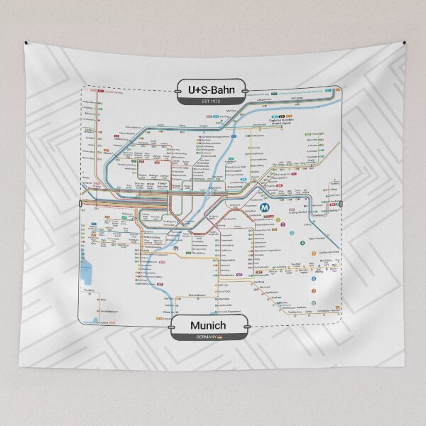 Item preview, Subway - Munich designed and sold by aleibanez.
