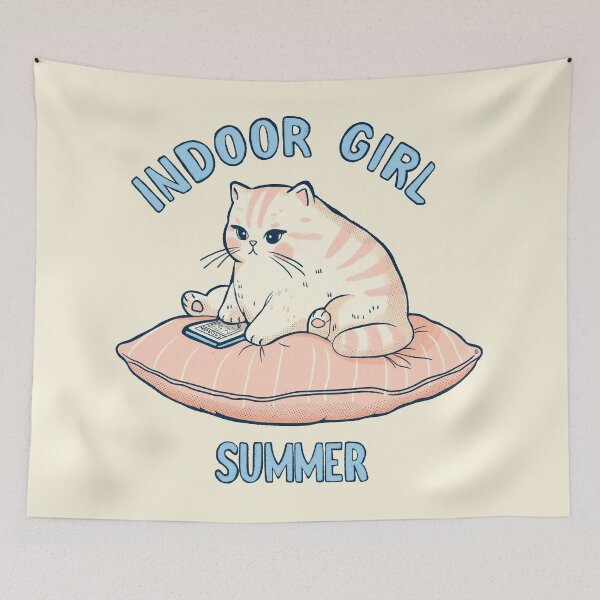 Item preview, Indoor Girl Summer designed and sold by Itouchedabee.