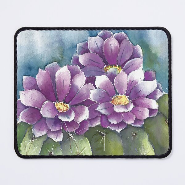 Item preview, Purple Cactus Flower designed and sold by Connie Mason Bennett.