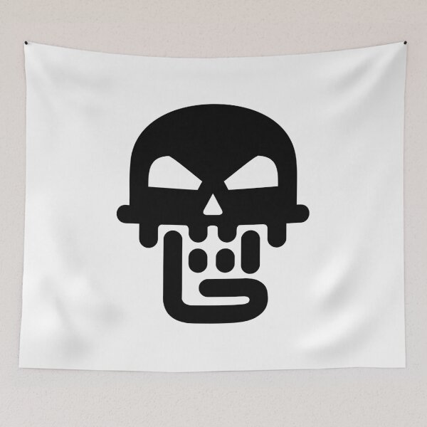 Item preview, grunge skull designed and sold by amid999.