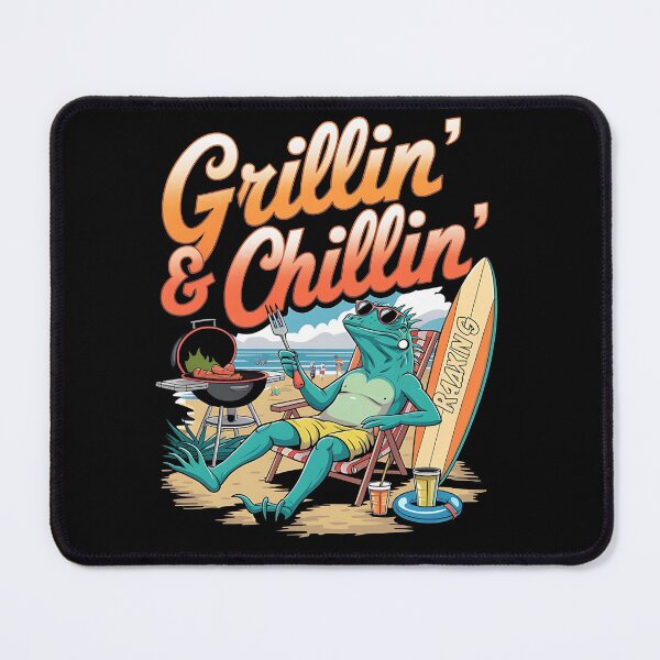 Item preview, Grillin chillin - Serial griller - BBQ party - Smokin'good times - Fire up - The grillmaster - Grill and chill - Time to grill designed and sold by JansenGS.