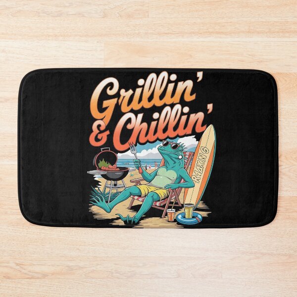 Item preview, Grillin chillin - Serial griller - BBQ party - Smokin'good times - Fire up - The grillmaster - Grill and chill - Time to grill designed and sold by JansenGS.