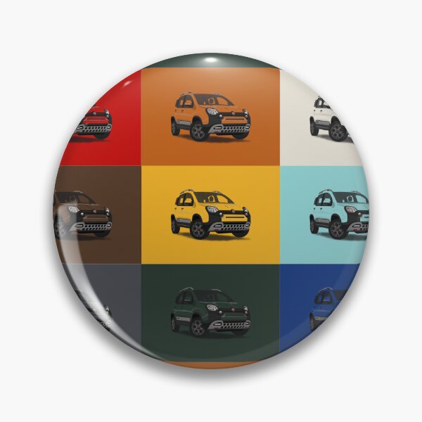 Item preview, Pop Art Panda 4x4 Cross designed and sold by Colby Martin Art.
