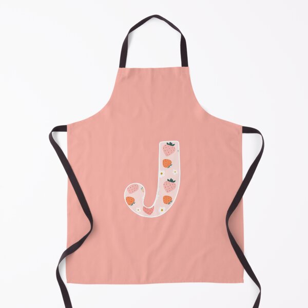 Item preview, Hand-drawn Strawberry Letter J Monogram Initial designed and sold by Pink Mint.