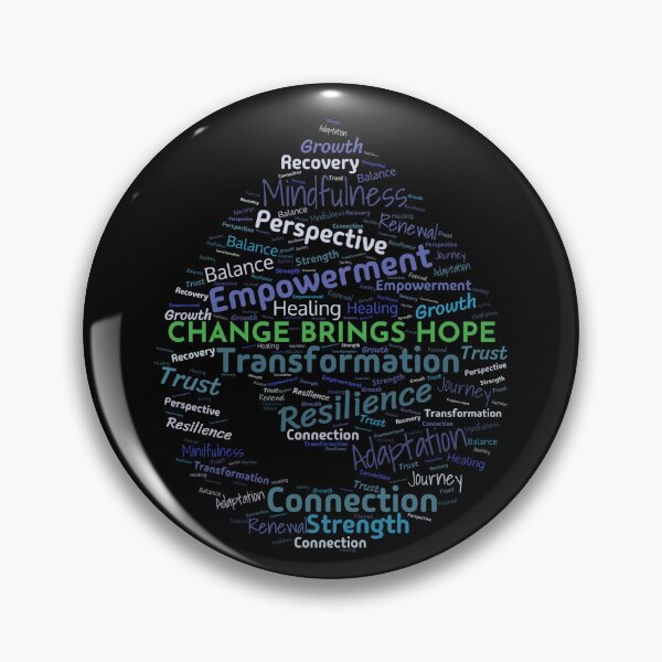 Item preview, Change Brings Hope, Psychotherapist designed and sold by Tiszert.
