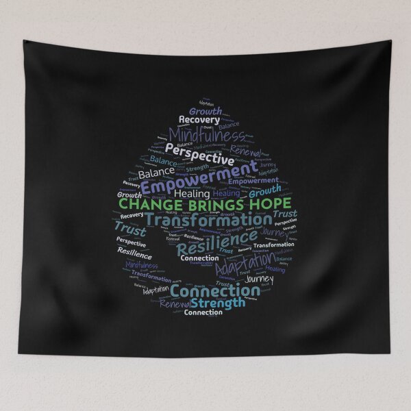 Item preview, Change Brings Hope, Psychotherapist designed and sold by Tiszert.