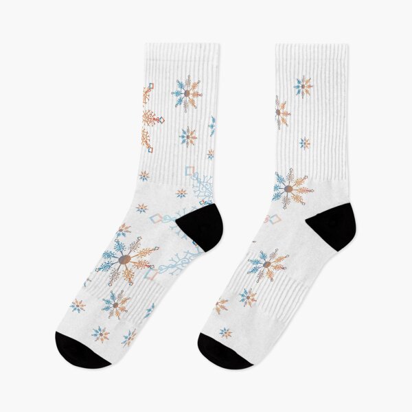 Item preview, Orange-blue snow flower designed and sold by KwangCB.