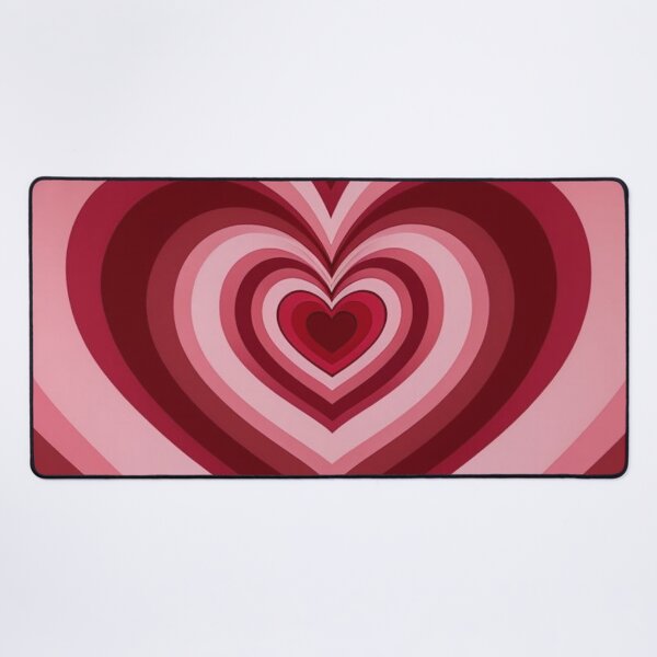Item preview, Concentric heart patterns in bright red and pink designed and sold by Sigtrix.