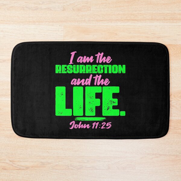 Item preview, John 11:25 I Am The Resurrection And The Life designed and sold by plushism.