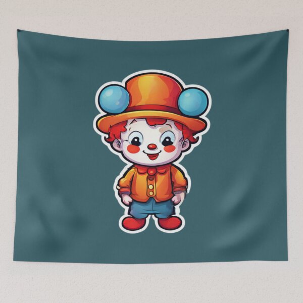 Item preview, Cool Clown Kid designed and sold by Planetporridge.