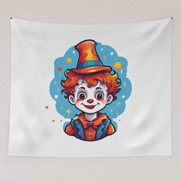 Item preview, Clown Kid Artwork designed and sold by Planetporridge.