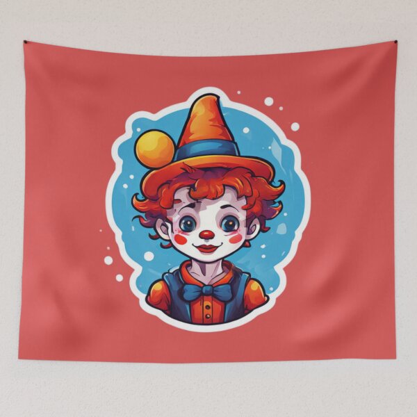 Item preview, Funny Clown Kid designed and sold by Planetporridge.