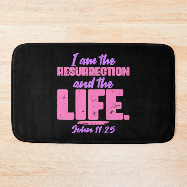 Item preview, John 11:25 I Am The Resurrection And The Life designed and sold by plushism.