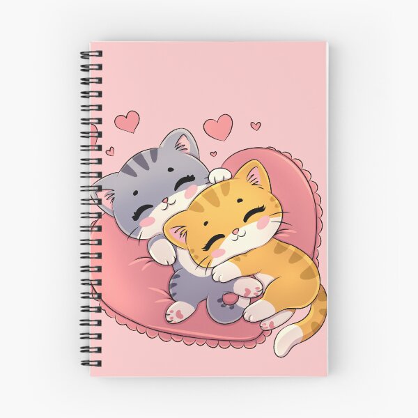 Artikelvorschau, Süße Kätzchen zum Valentinstag entworfen und verkauft von Kiskadee-Draw.
