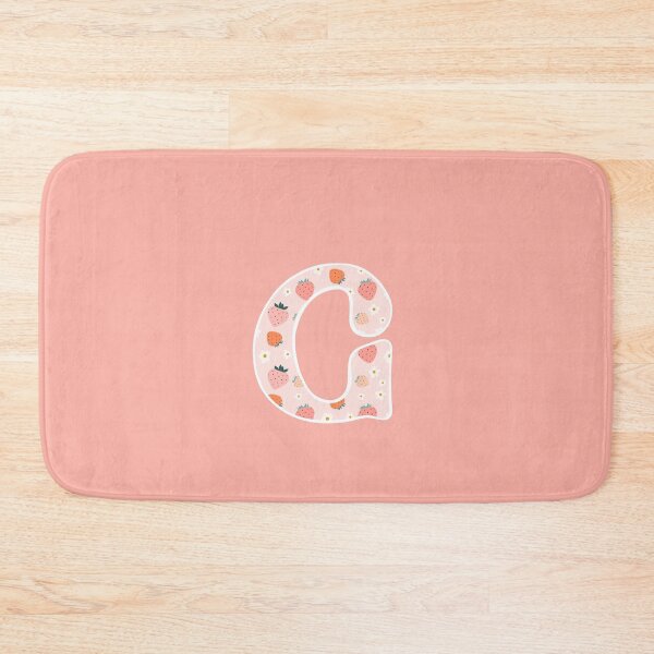 Item preview, Hand-drawn Strawberry Letter G Monogram Initial designed and sold by Pink Mint.