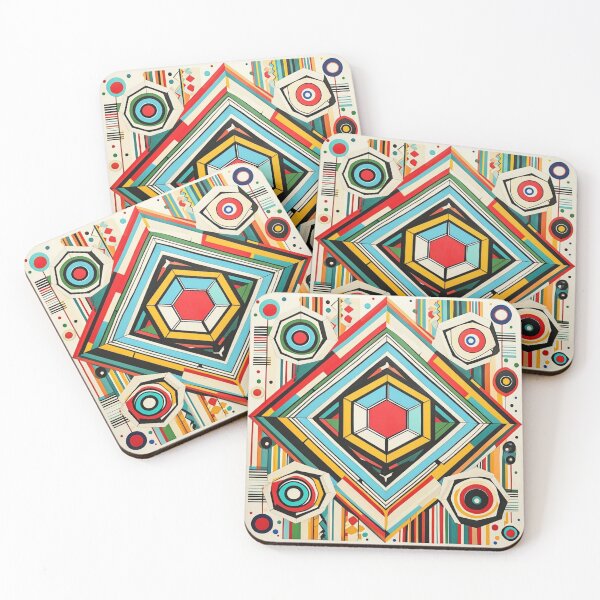 Item preview, Complex geometric symmetrical pattern designed and sold by Sigtrix.