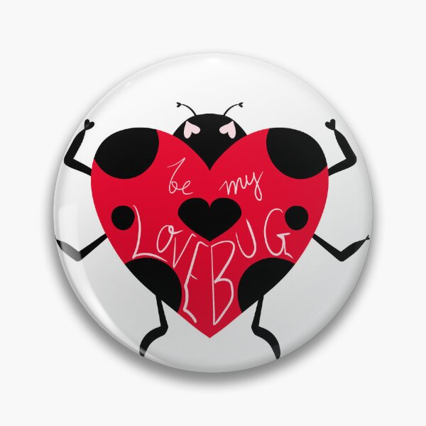 Item preview, Be My Lovebug - Ladybug Heart designed and sold by HalSyd.